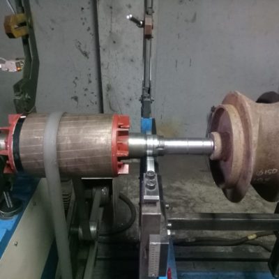 Balancing rotor pompa submersible 30 KW