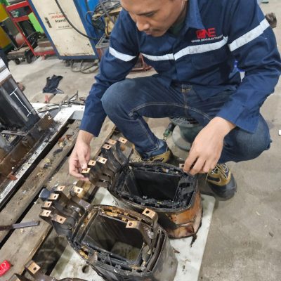 Pengecekan transformator