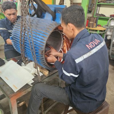 Rewinding elektromotor CHWS 110 KW